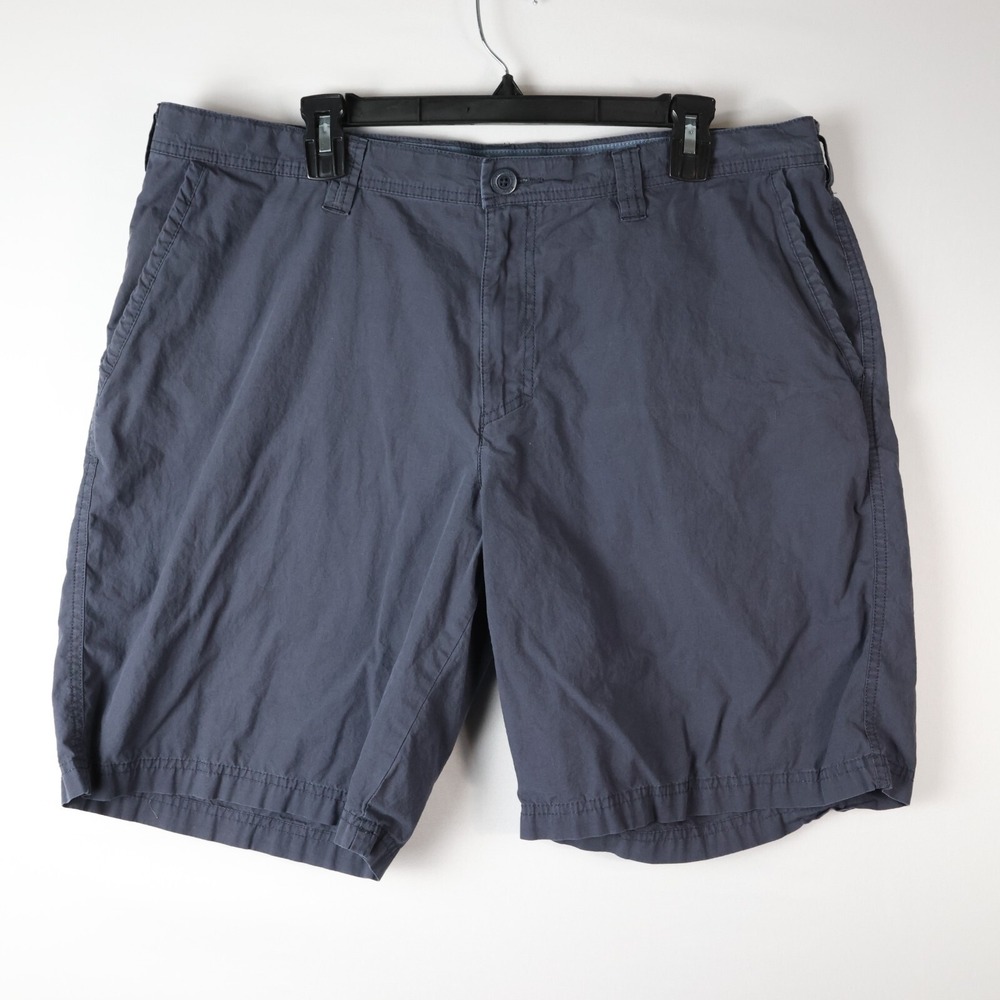 Columbia Shorts Men's 38x 10 Gray Chino Regular‎ Fit Modern Fit Pocket